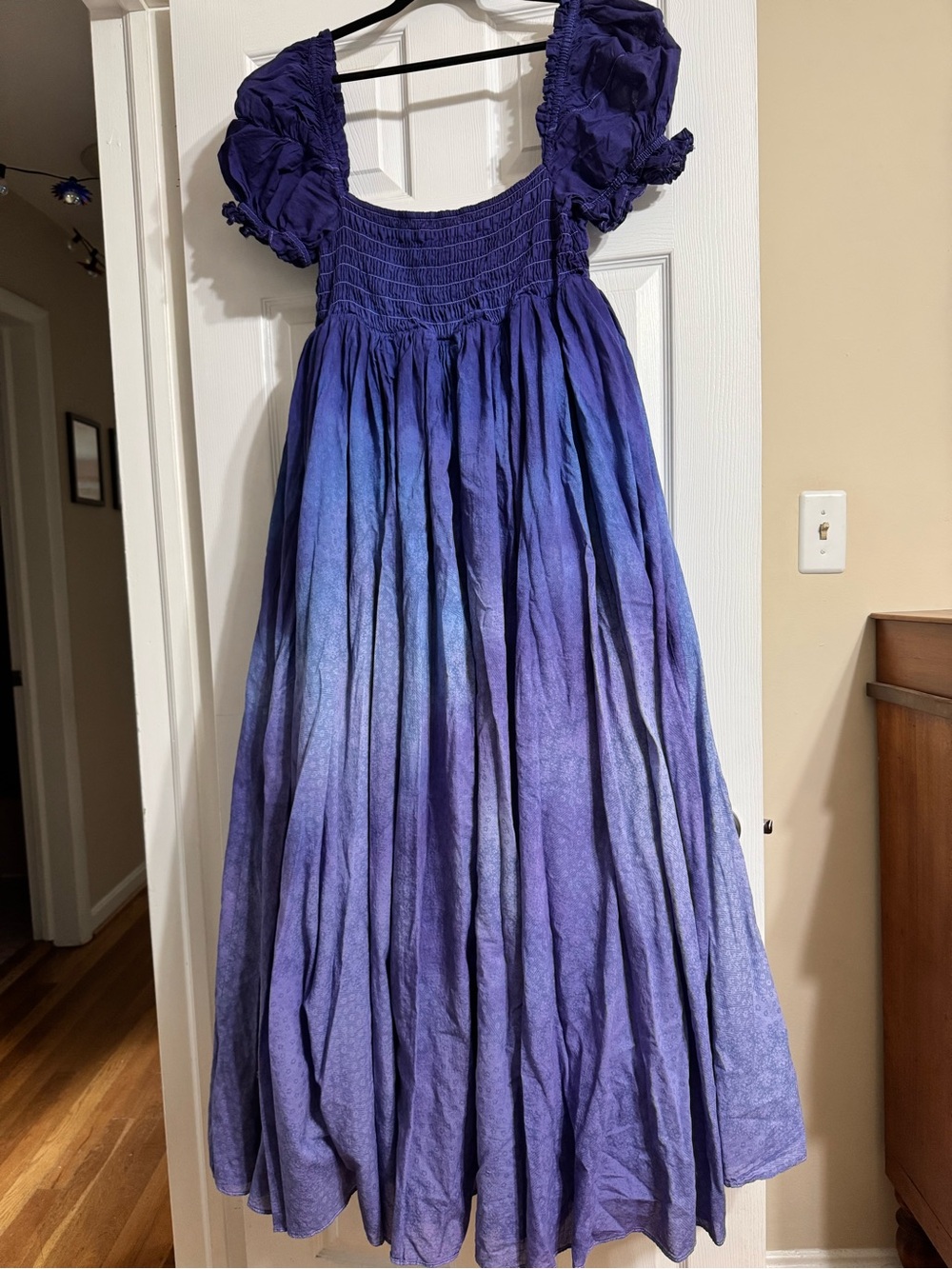 Selkie hand-dyed Renfaire Gown - Picture 3 of 3